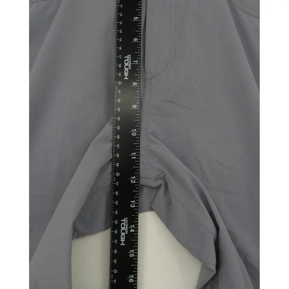 Fair Harbor Men Grey Recycled Polyester Performance Pants‎ W34 L30 V103413